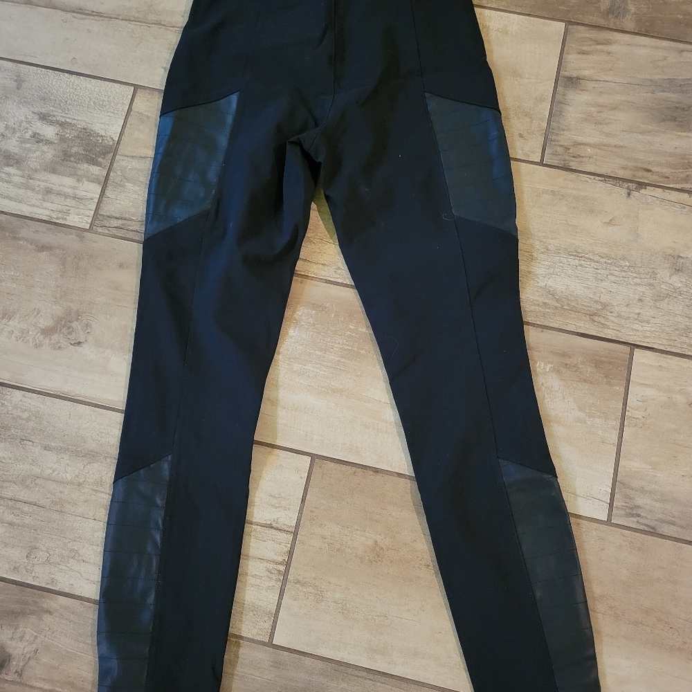 NWOT Alp N Rock Sloan Women’s Black Moto Ponte Leggings XS - Picture 4 of 6